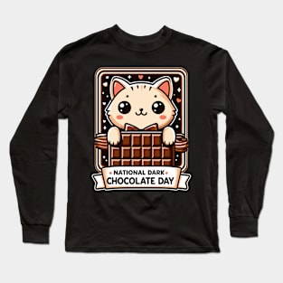 National Dark Chocolate Day Long Sleeve T-Shirt